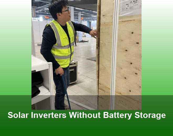 Solar Inverters Without Battery Storage